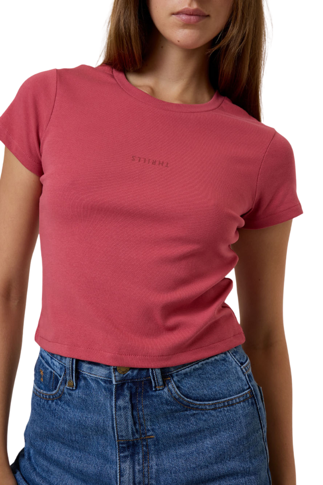 Minimal Thrills Mini Tee - Redwood