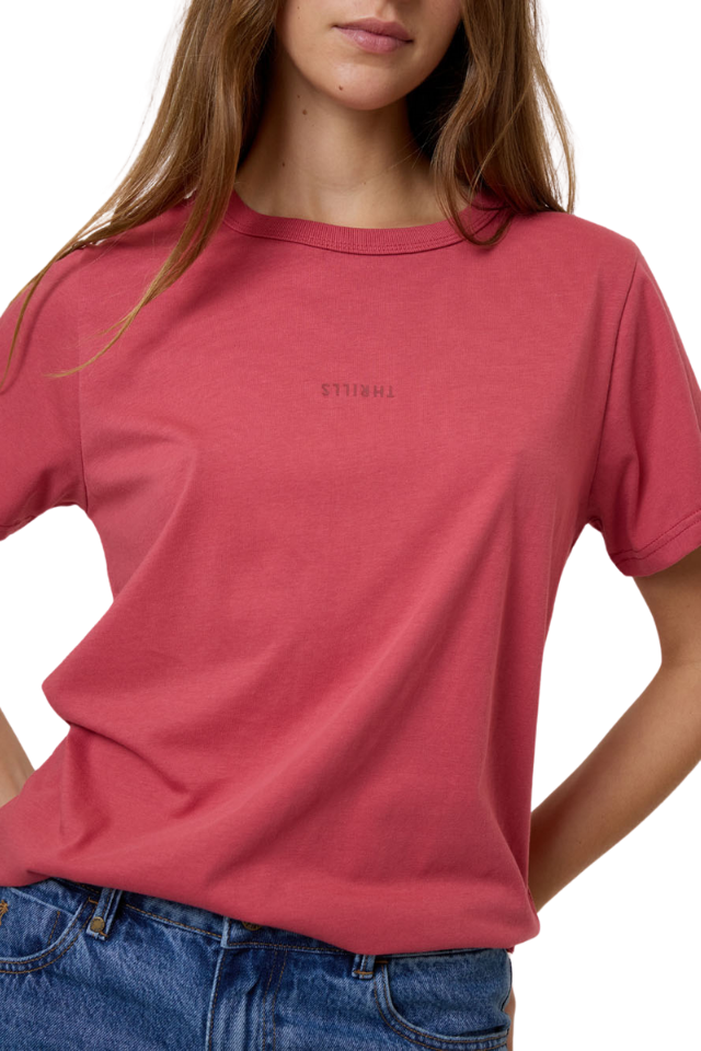 Minimal Thrills Relaxed Tee - Redwood