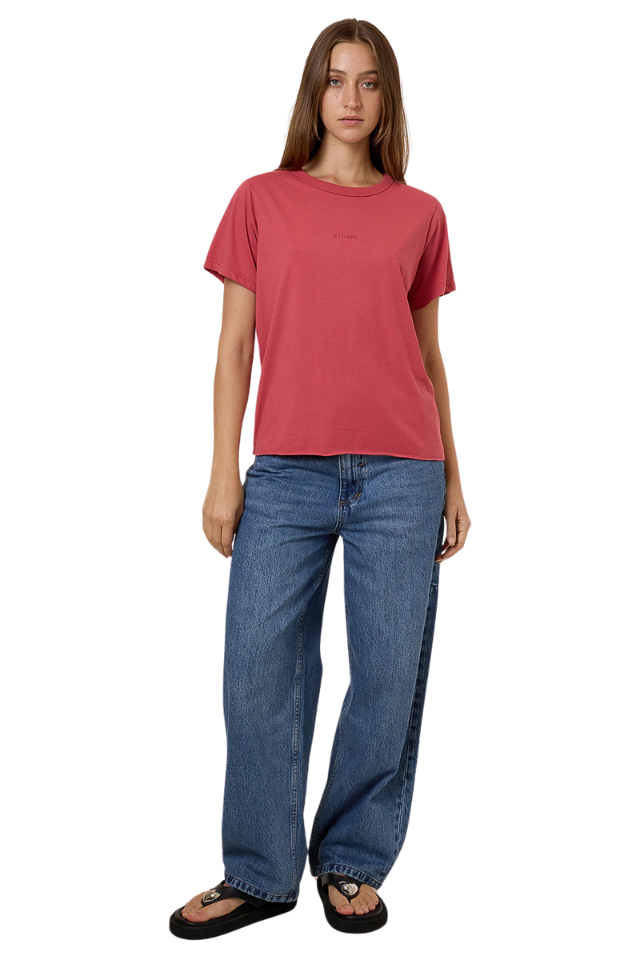 Minimal Thrills Relaxed Tee - Redwood