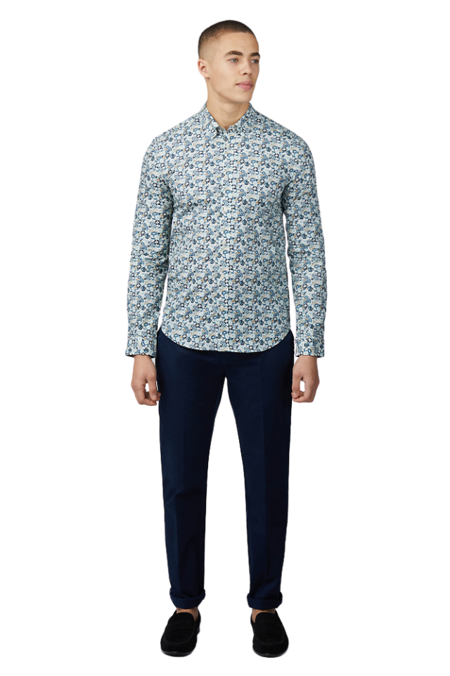 Multicolour Floral Print Ls