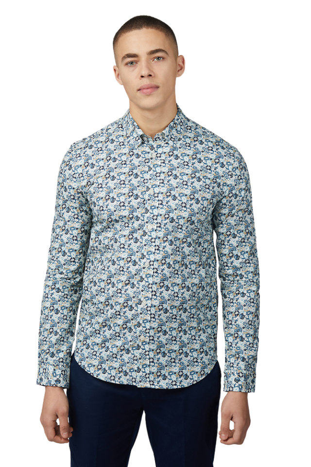 Multicolour Floral Print Ls