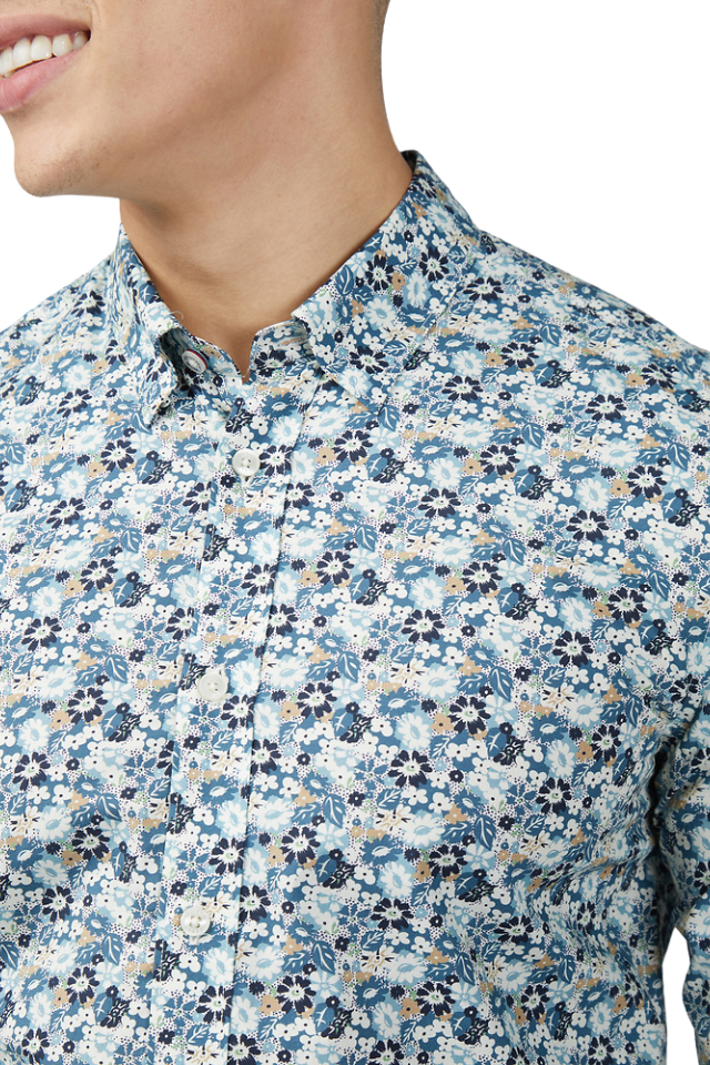 Multicolour Floral Print Ls