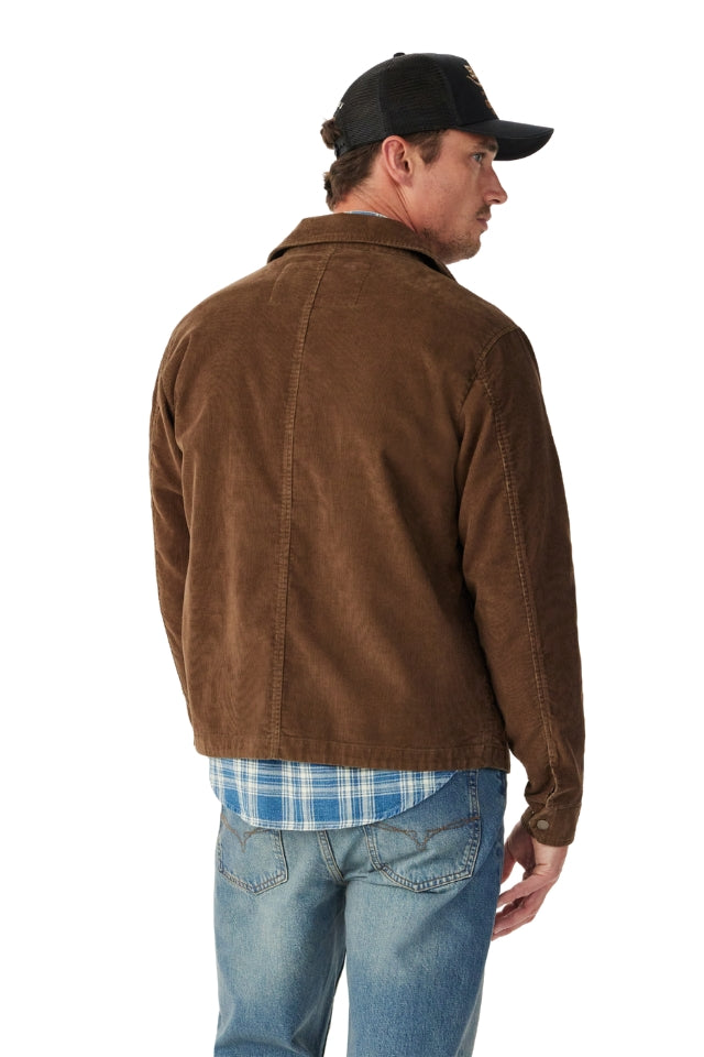Munro Cord Harrington Jacket - Caramel