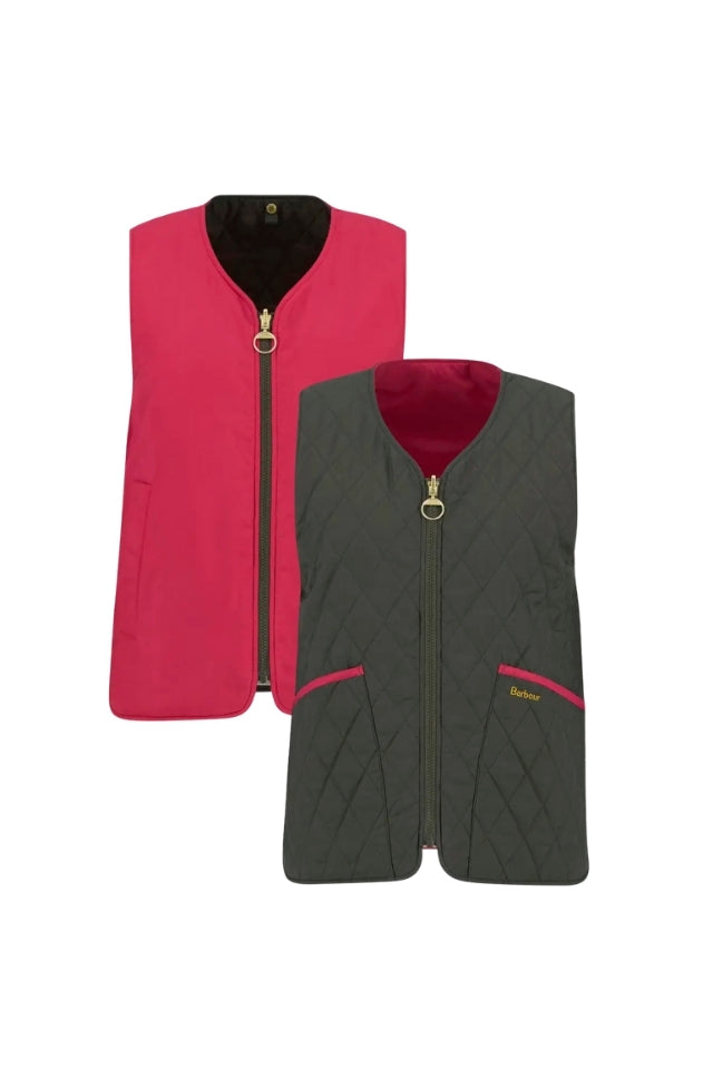 My Reversible Liner - Sage/Zeni Pink