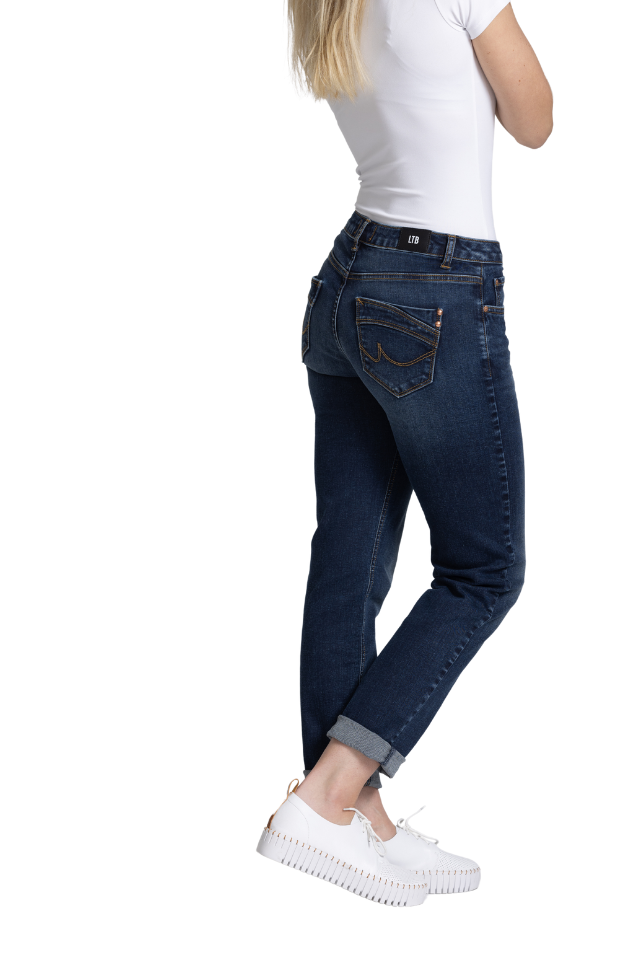 Anitta Zip Jeans - Rossa UD Wash