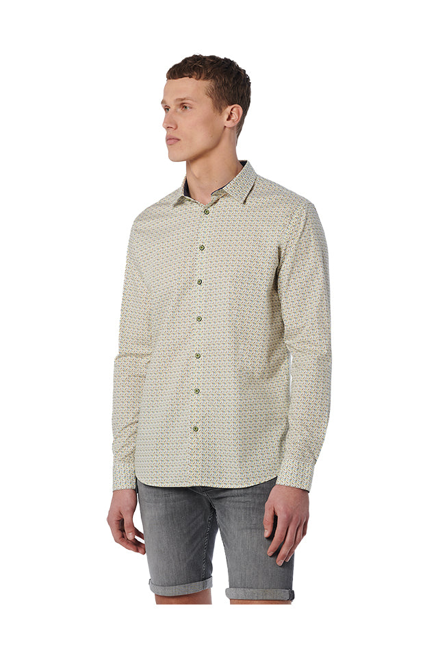 Allover Print Ls Shirt