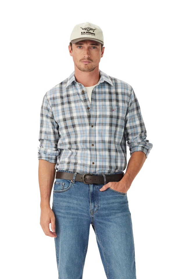 O'Connell Check Shirt - White