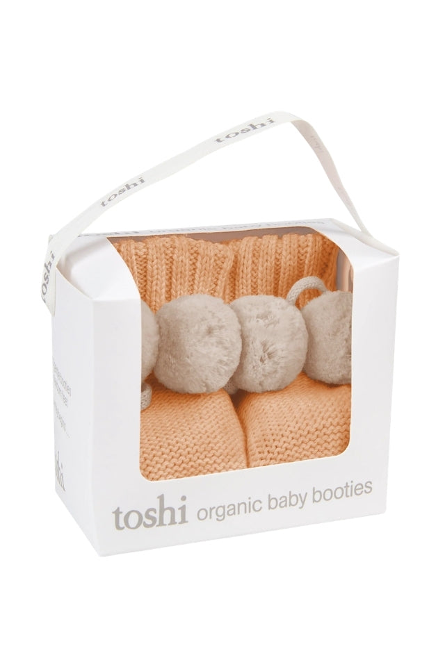 Organic Booties - Bobby/Oak
