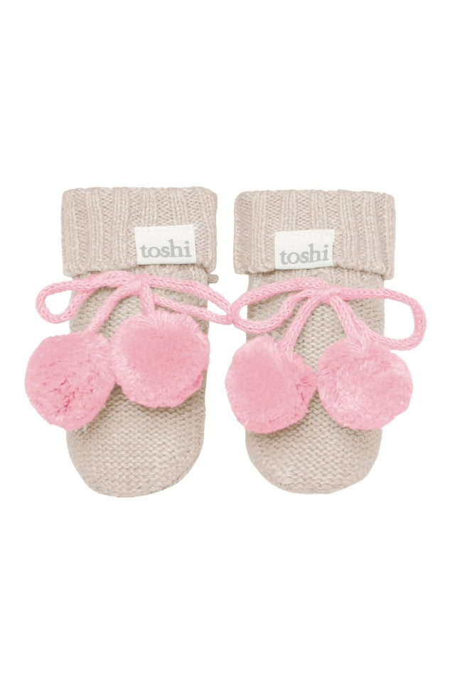 Organic Booties - Bobby/Oatmeal