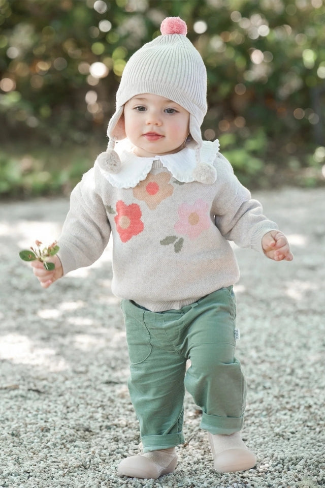 Organic Pullover - Mystical/Rosie Posie