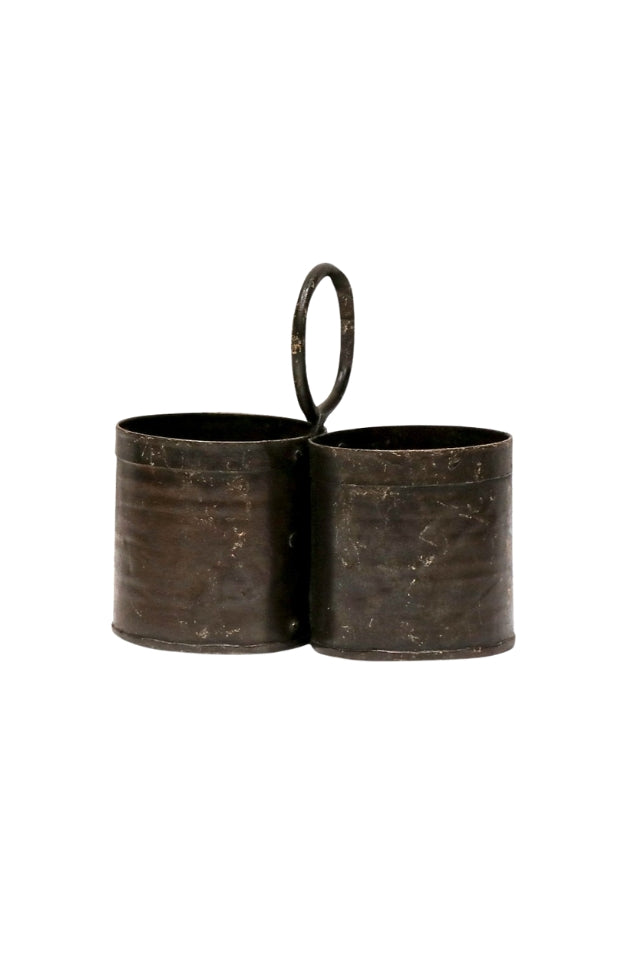 Original Metal Herb Holder - Double