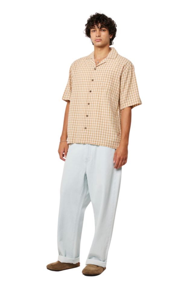 Palomino Check Bowler - Sand Check