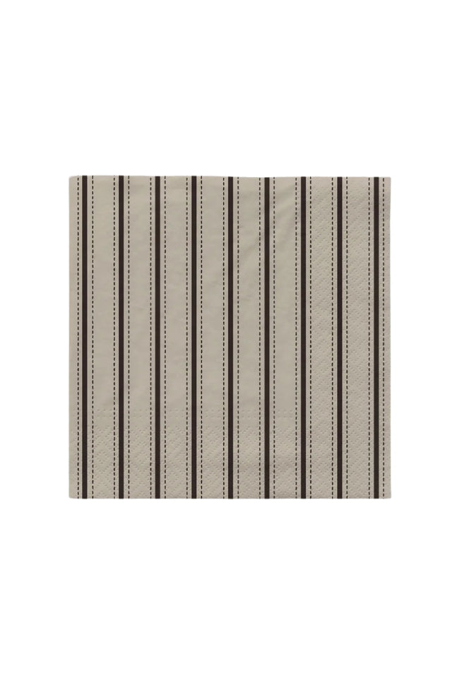 Paper Napkin Dolly - Black/Off-White