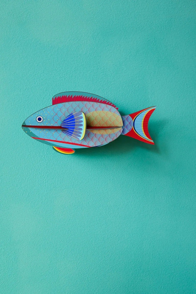 Wall Art Sea Creatures - Parrotfish