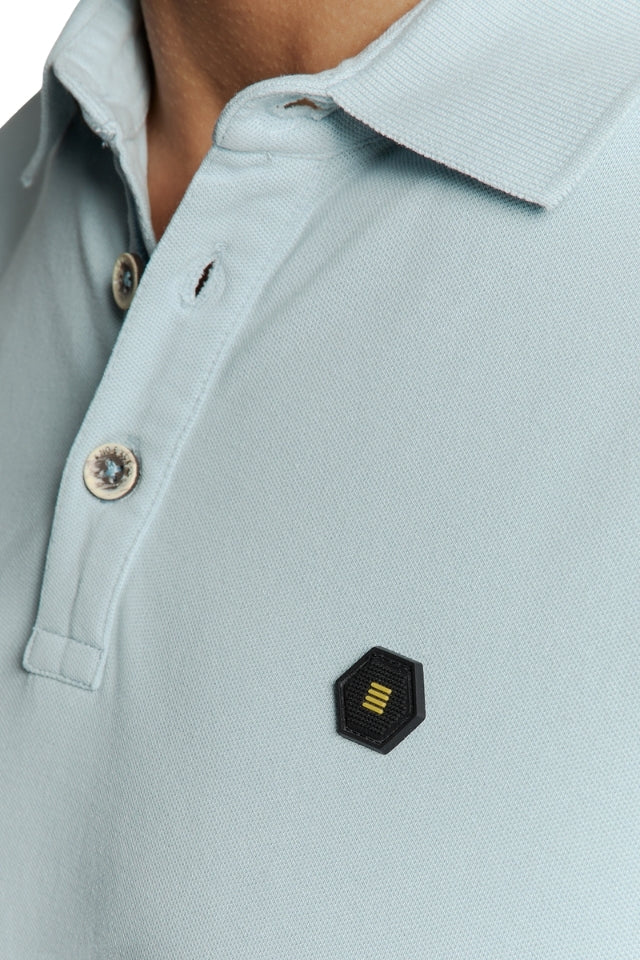 Polo Pique Garment Dyed - Ice