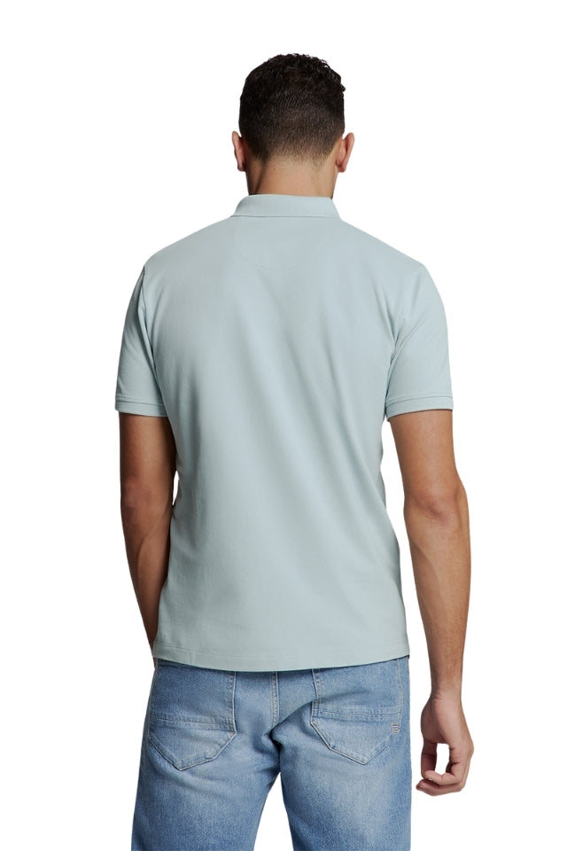 Polo Pique Garment Dyed - Ice