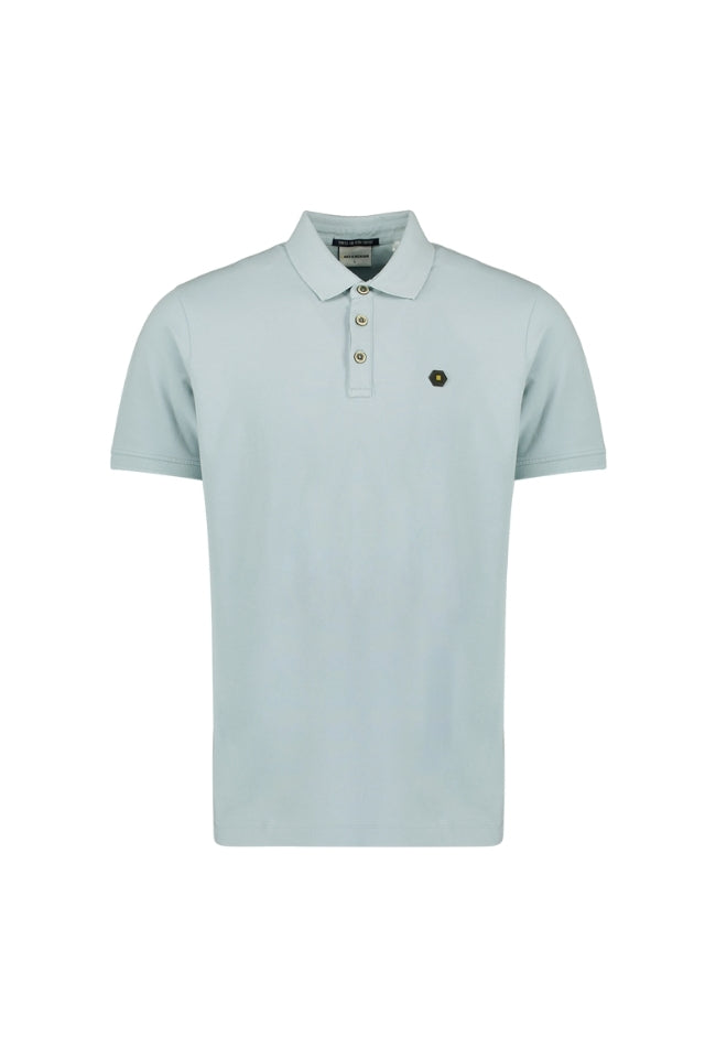 Polo Pique Garment Dyed - Ice