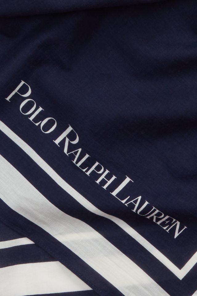 Polo Scarf - Cruise Navy Cream