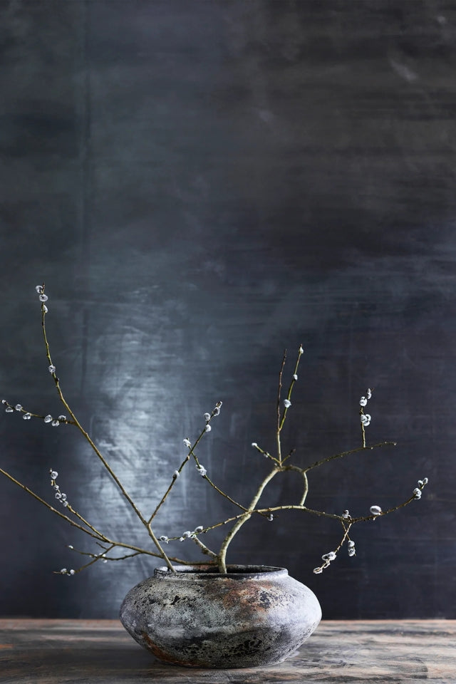 Pot Echo - Rust Grey