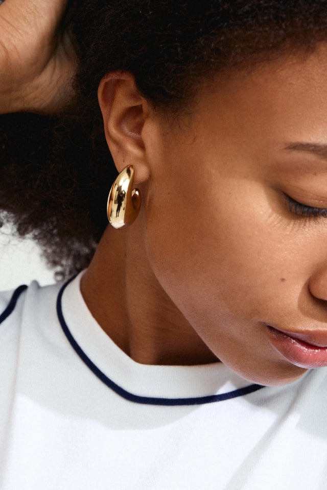 Rory Recycled Earrings - Gold Plated