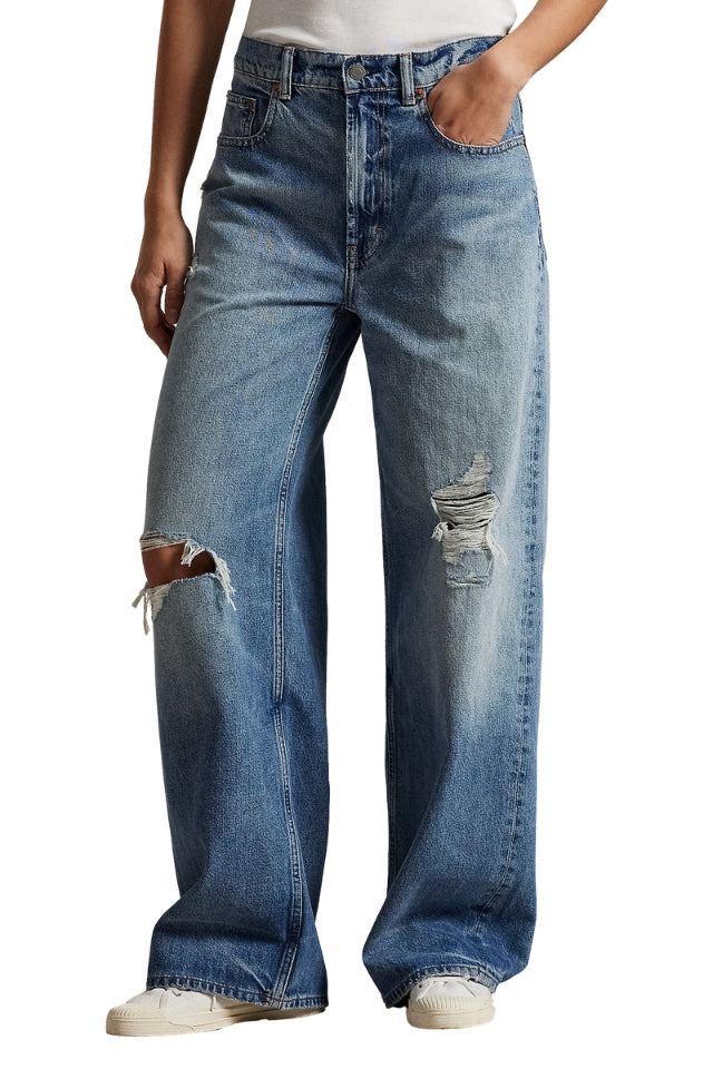 Relaxed Wide-Leg Jean