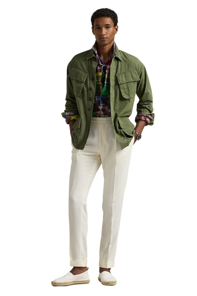 Ripstop Utility Overshirt - Green