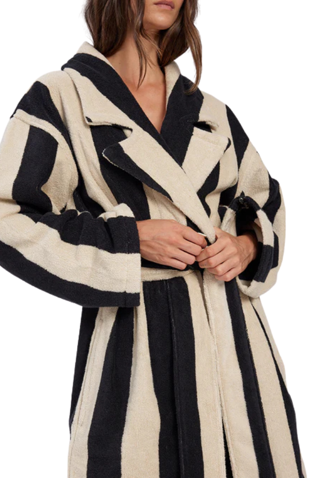 Robe - Vanilla Bean Stripes