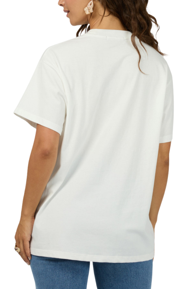 Rocky Mountains Relaxed Tee - Vintage White