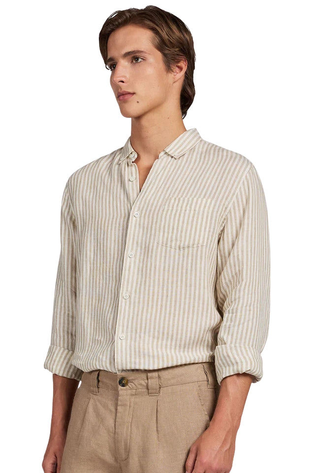 Rory Linen Shirt - Natural