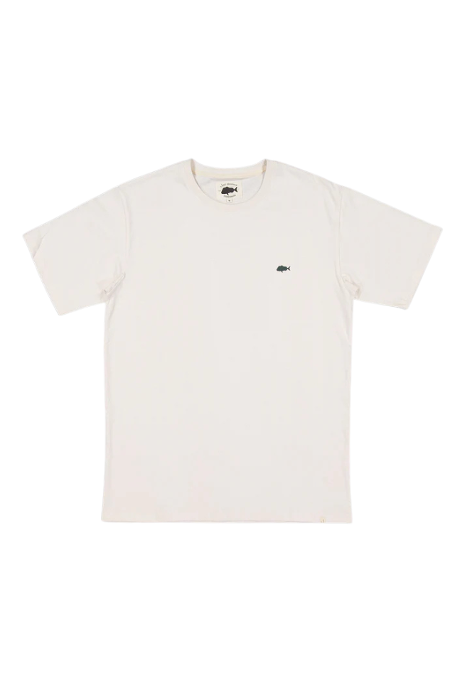 Stamp Sea Tee - Antique White