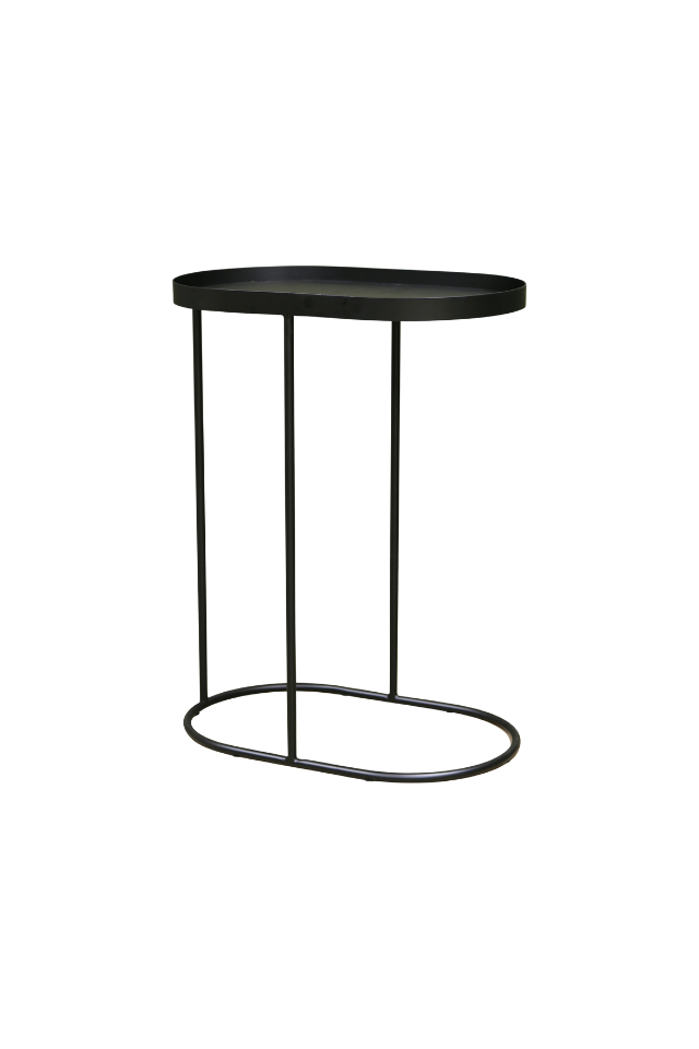 Arlo Tray Table - Black & Green