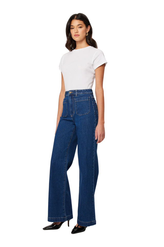 Sailor Long Eco Ruby Blue - Organic Dark Blue