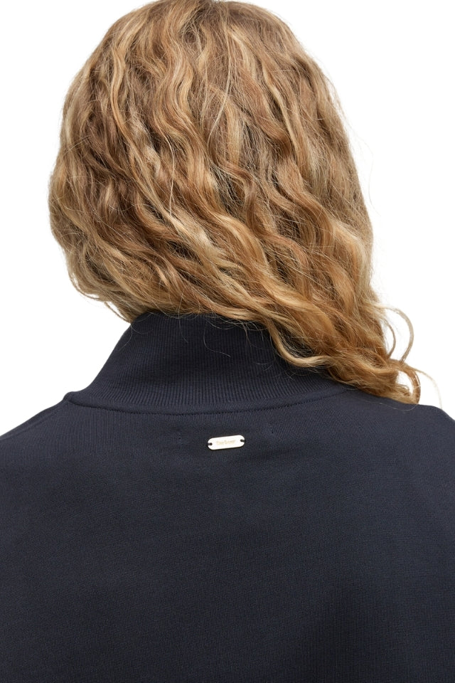 Sara Half Zip Sweatshirt - Dark Navy