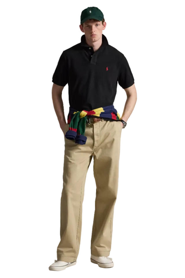 Classic Fit Polo Shirt - Black