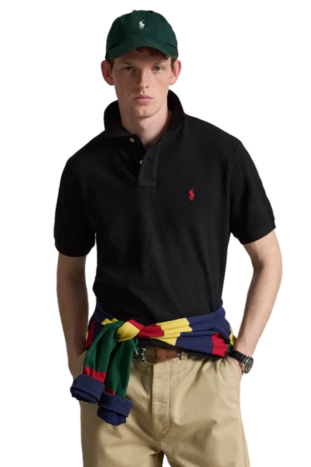Classic Fit Polo Shirt - Black