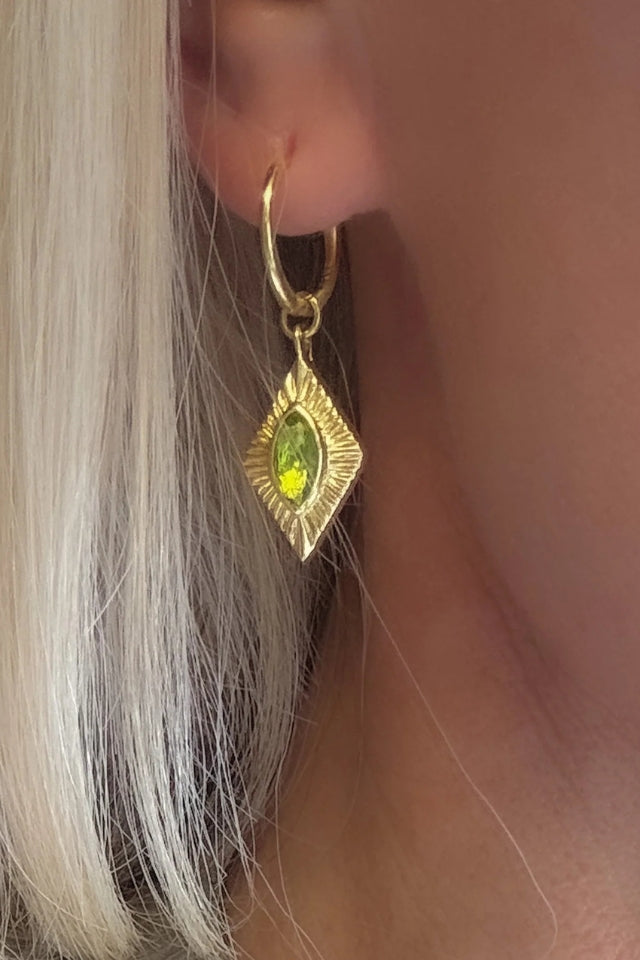 Sereno Sleepers | Peridot & Gold