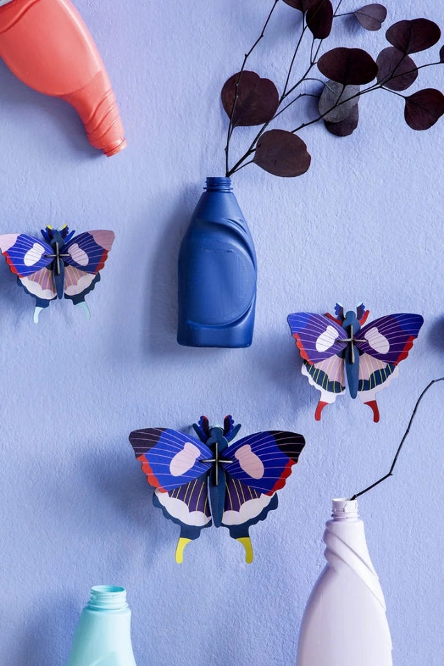 Wall Art Butterflies Set Of 3 - Swallowtail Butterfly