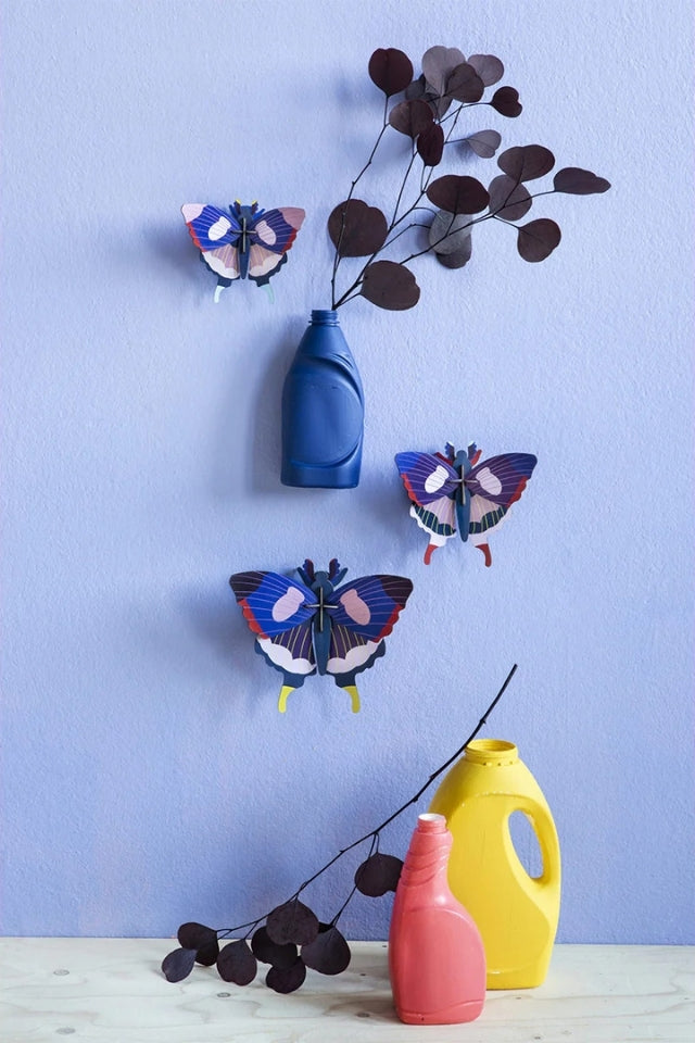 Wall Art Butterflies Set Of 3 - Swallowtail Butterfly