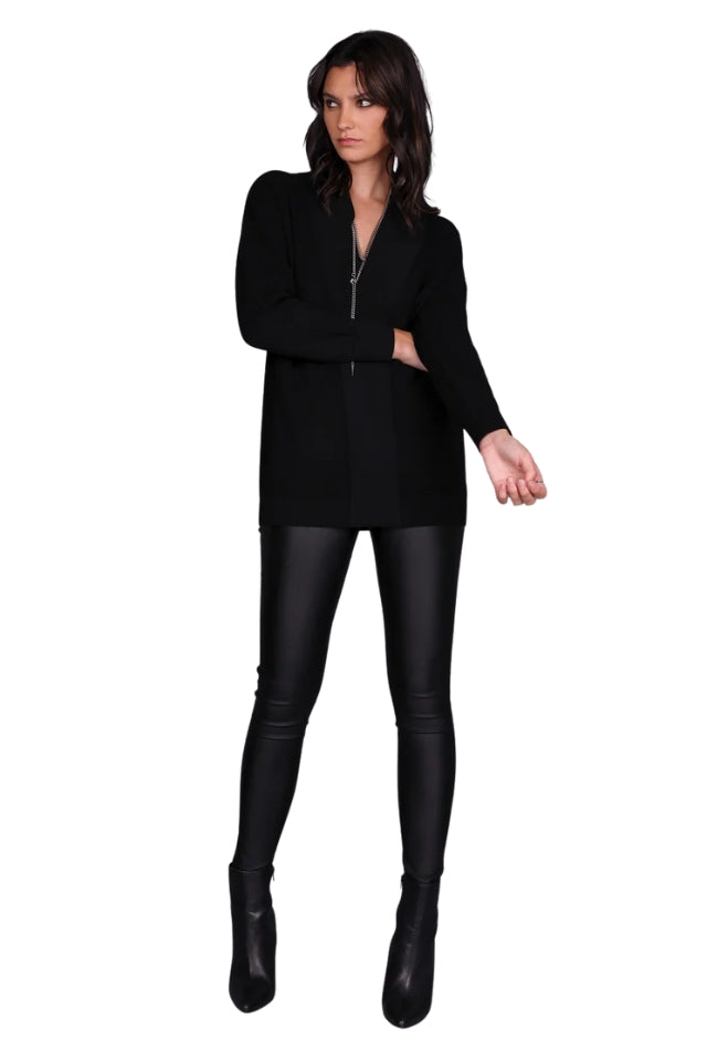 Shawl Collar Chunky Sweater