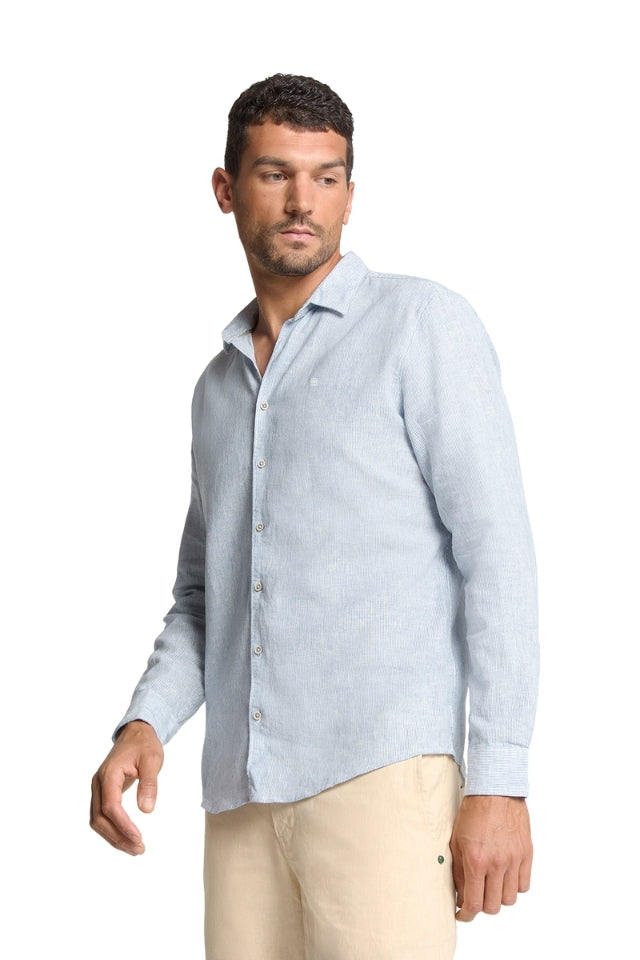 Shirt Verical Small Stripes