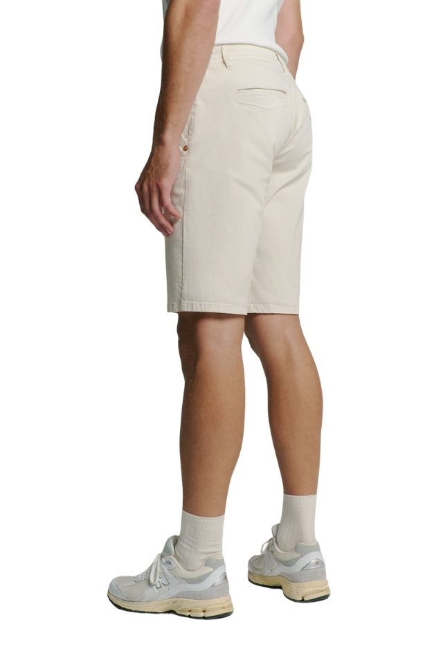 Short Chino Garment Dyed Twill Stretch