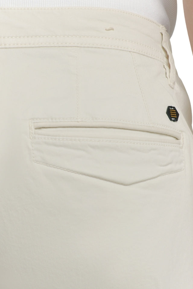 Short Chino Garment Dyed Twill Stretch