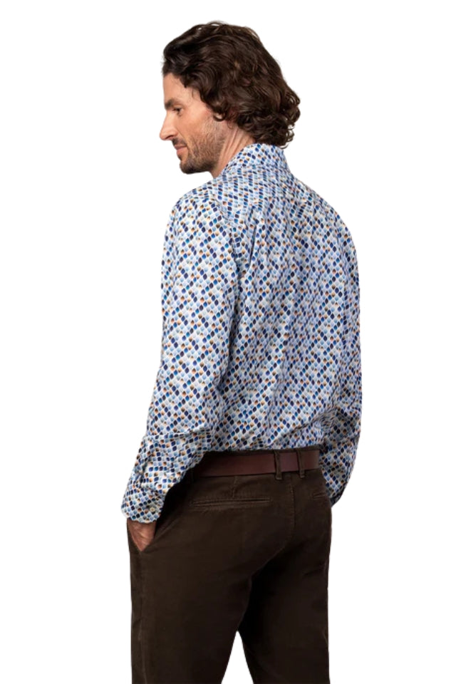 Sinatra Geo Print Shirt