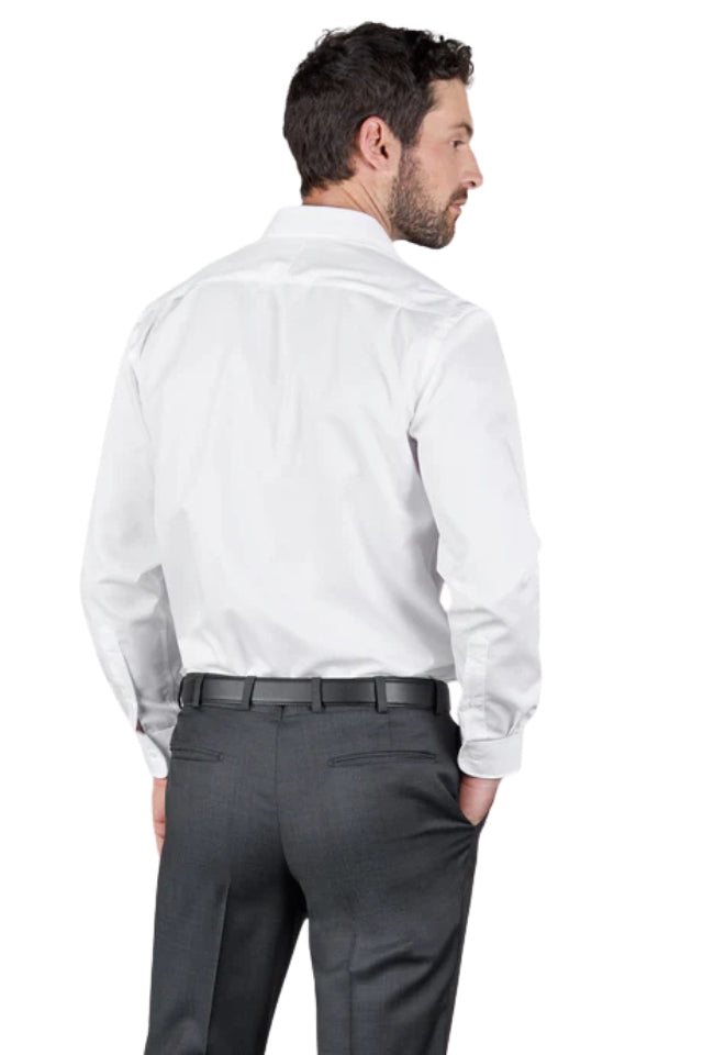 Sinatra White Twill Shirt