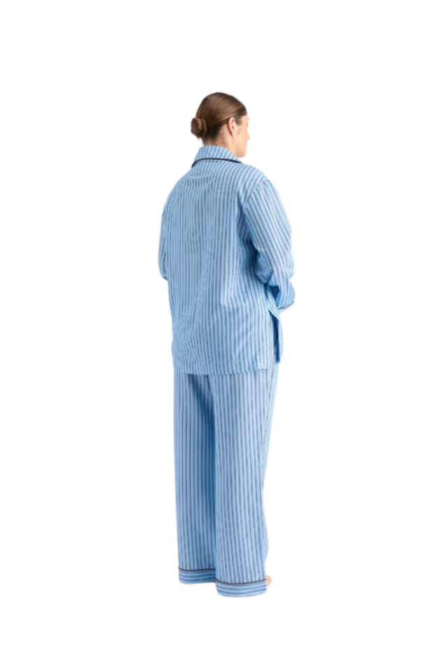 Sleep Pant - Iced Chocolate Stripes