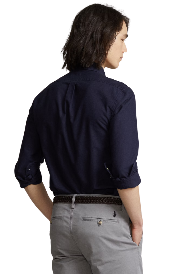 Slim Fit Garment-Dyed Oxford Shirt