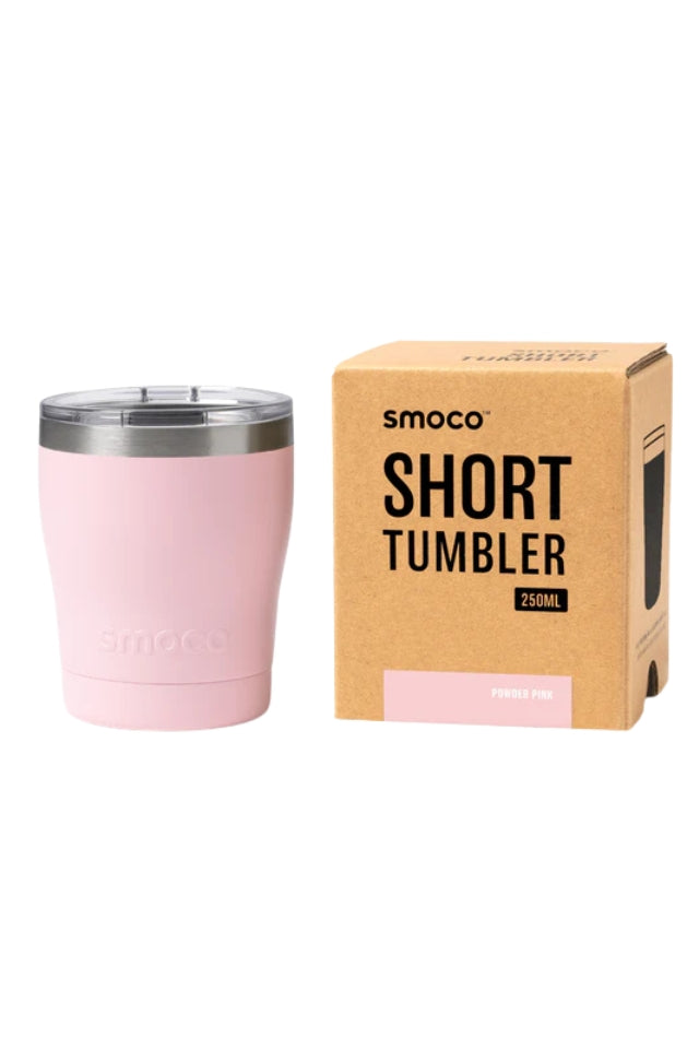Smoco Short Tumbler 2.0 - Powder Pink