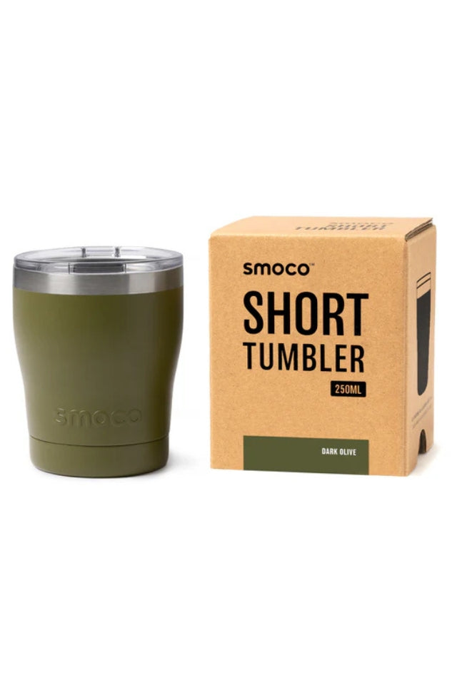 Smoco Short Tumbler 2.0 - Dark Olive