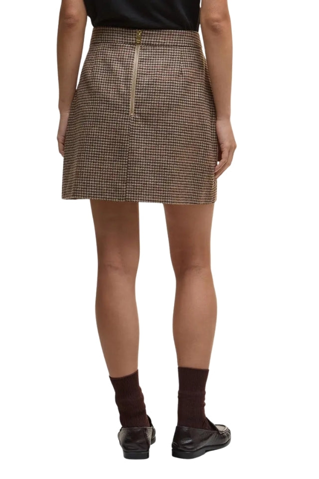 Sophia Mini Skirt - Multi Check
