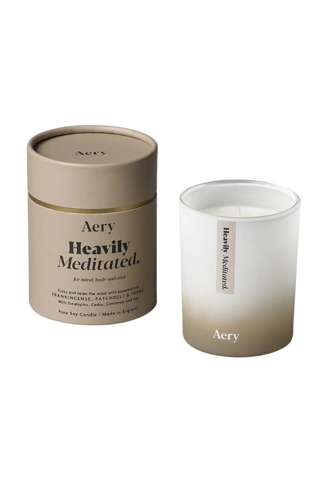 Aromatherapy Soy Candle - Heavily Meditated